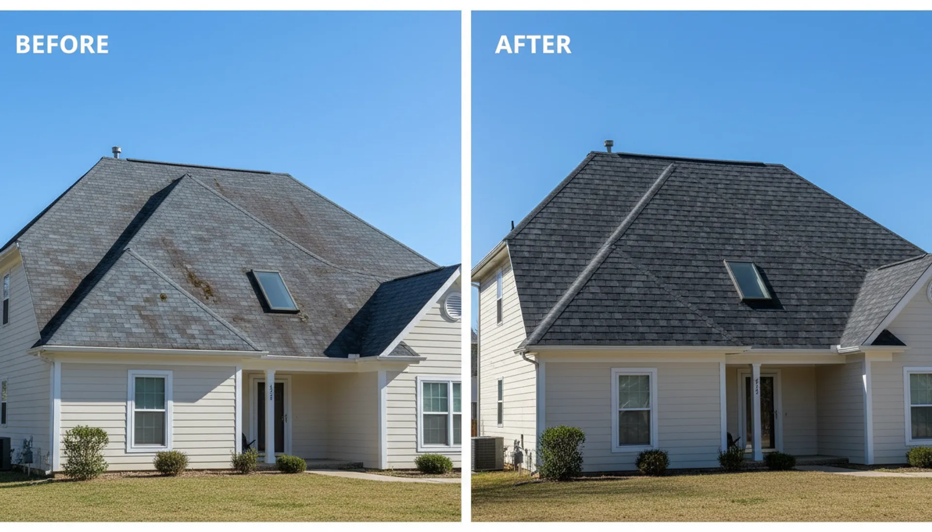CCR residential project before and after
