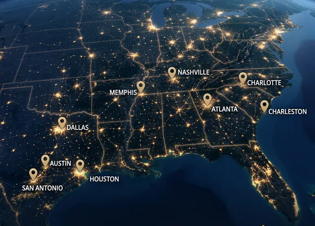 CCR service area coverage map